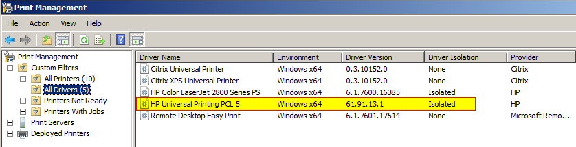 Should You Use The HP Print Driver or Other Third-Party Print Drivers In XenApp 6? | BenPiper.com — Boost Your IT Career!